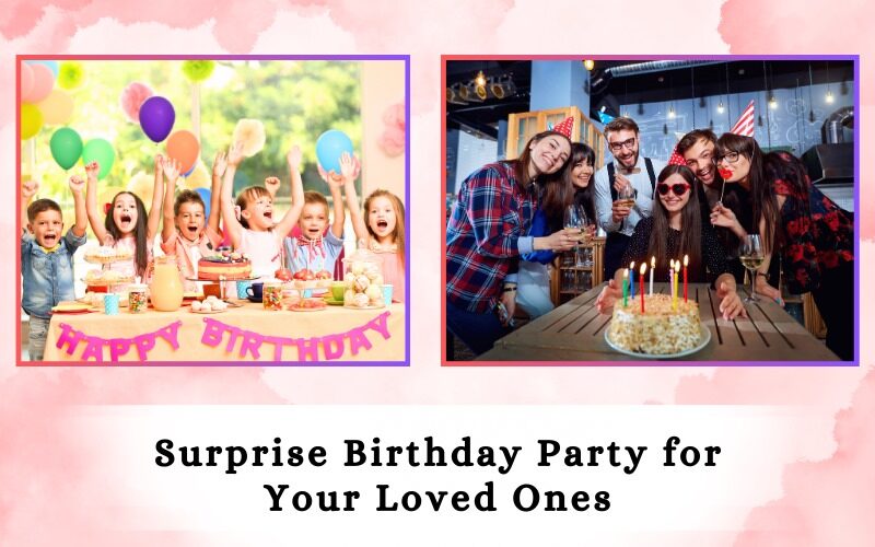 surprise birthday party